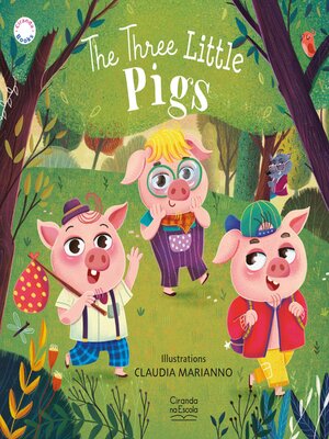 cover image of The three little pigs